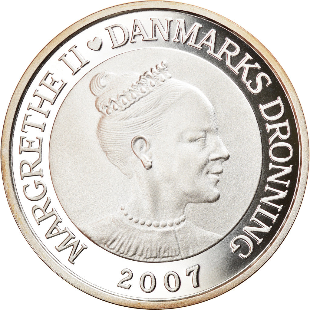 Monnaie, Danemark, Margrethe II, International Polar Year, 100 Kroner, 2007