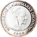 Coin, Denmark, Margrethe II, The Shadow, 10 Kroner, 2006, MS(65-70), Silver