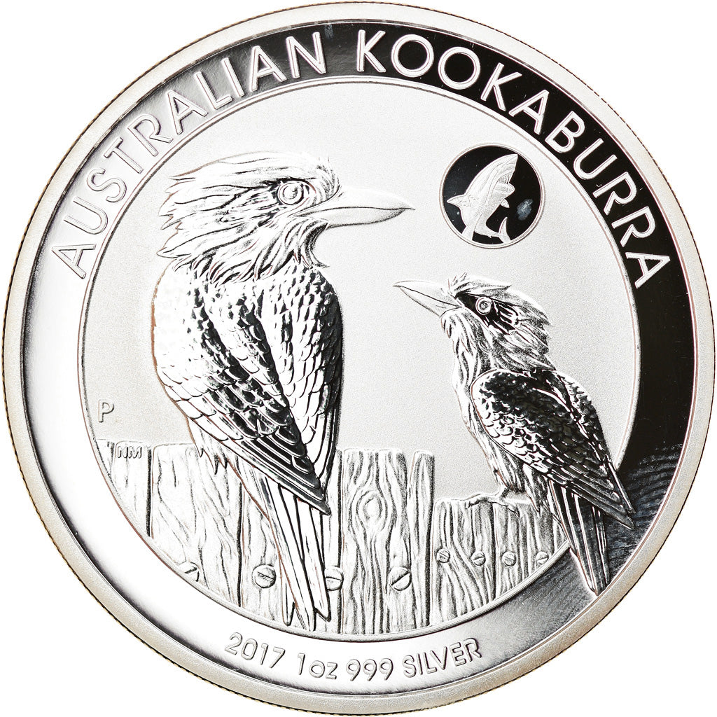 Moneta, Australia, Australian Kookaburra, 1 Dollar, 2017, 1 Oz, FDC, Argento