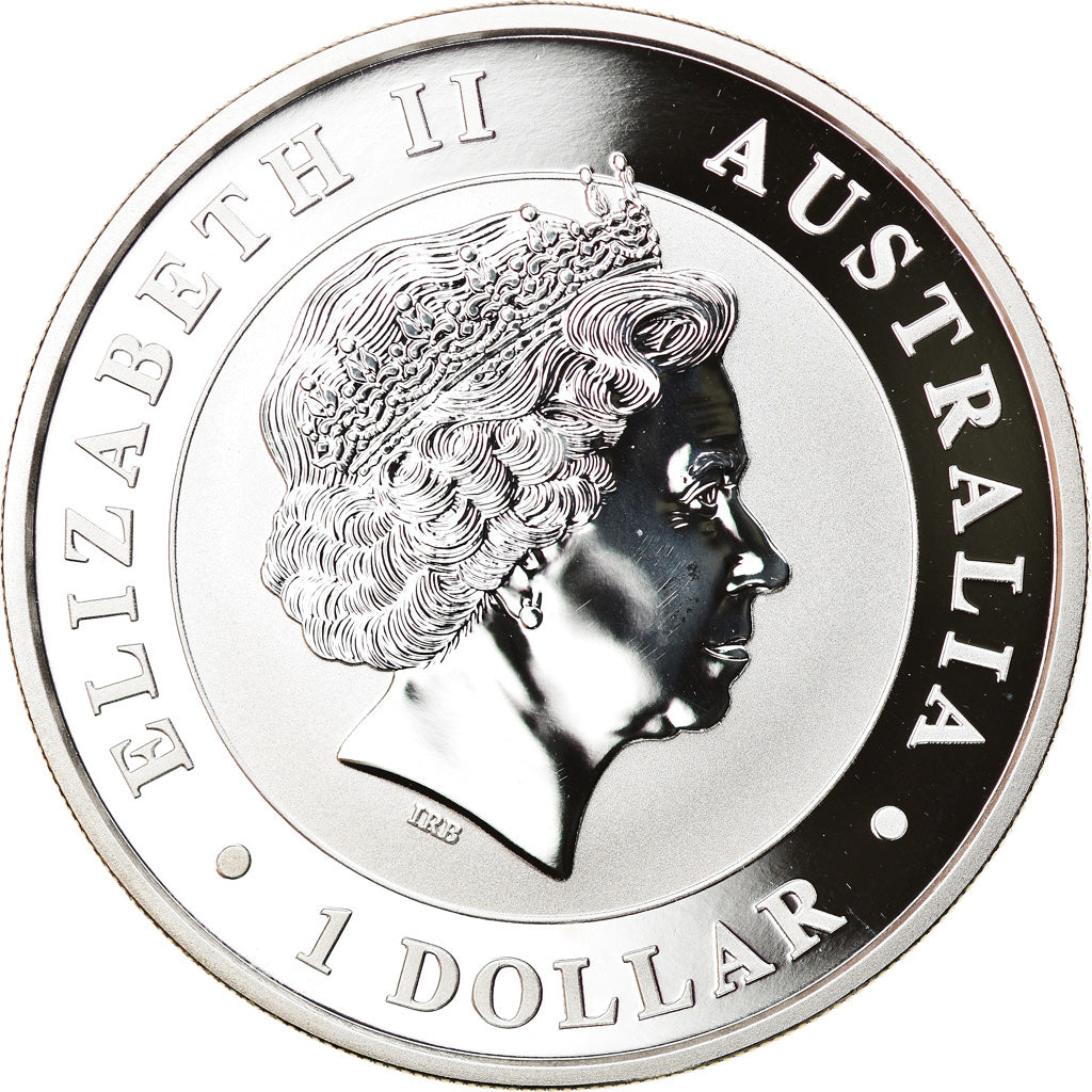 Moneta, Australia, Australian Kookaburra, 1 Dollar, 2017, 1 Oz, FDC, Argento