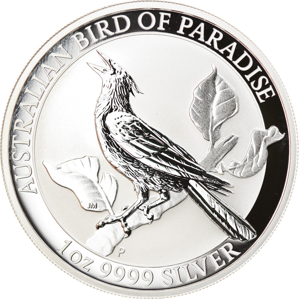 Munten, Australië, Bird of Paradise, 1 Dollar, 2019, 1 Oz, FDC, Zilver