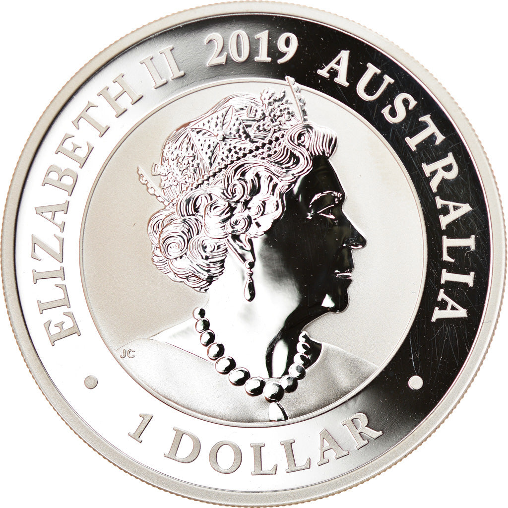 Munten, Australië, Bird of Paradise, 1 Dollar, 2019, 1 Oz, FDC, Zilver