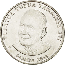 SAMOA, 50 Sene, 2011, KM #170, MS(63), Nickel Plated Steel, 23.5, 5.44