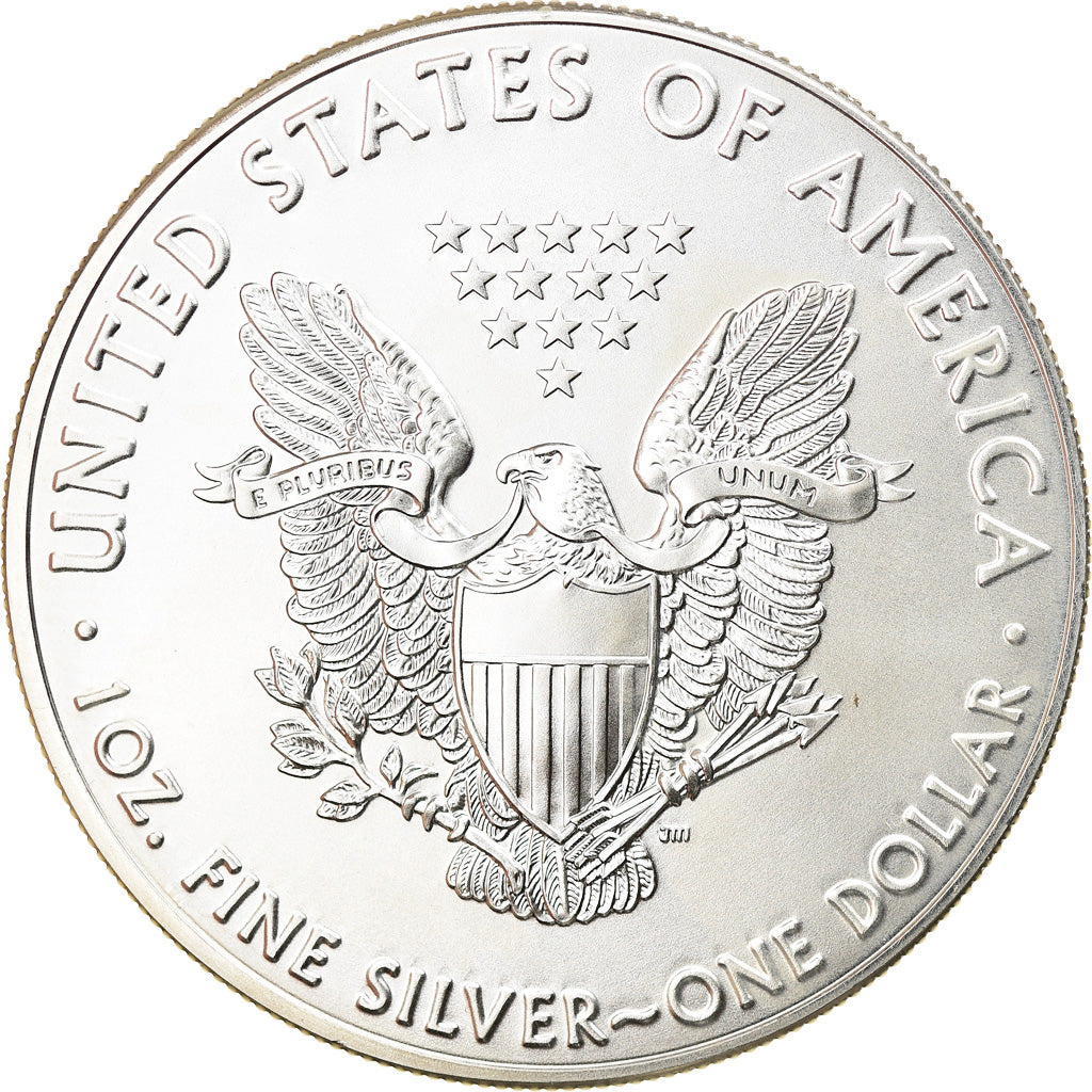 Coin, United States, Silver Eagle, 1 Dollar, 2017, 1 Oz, MS(65-70), Silver