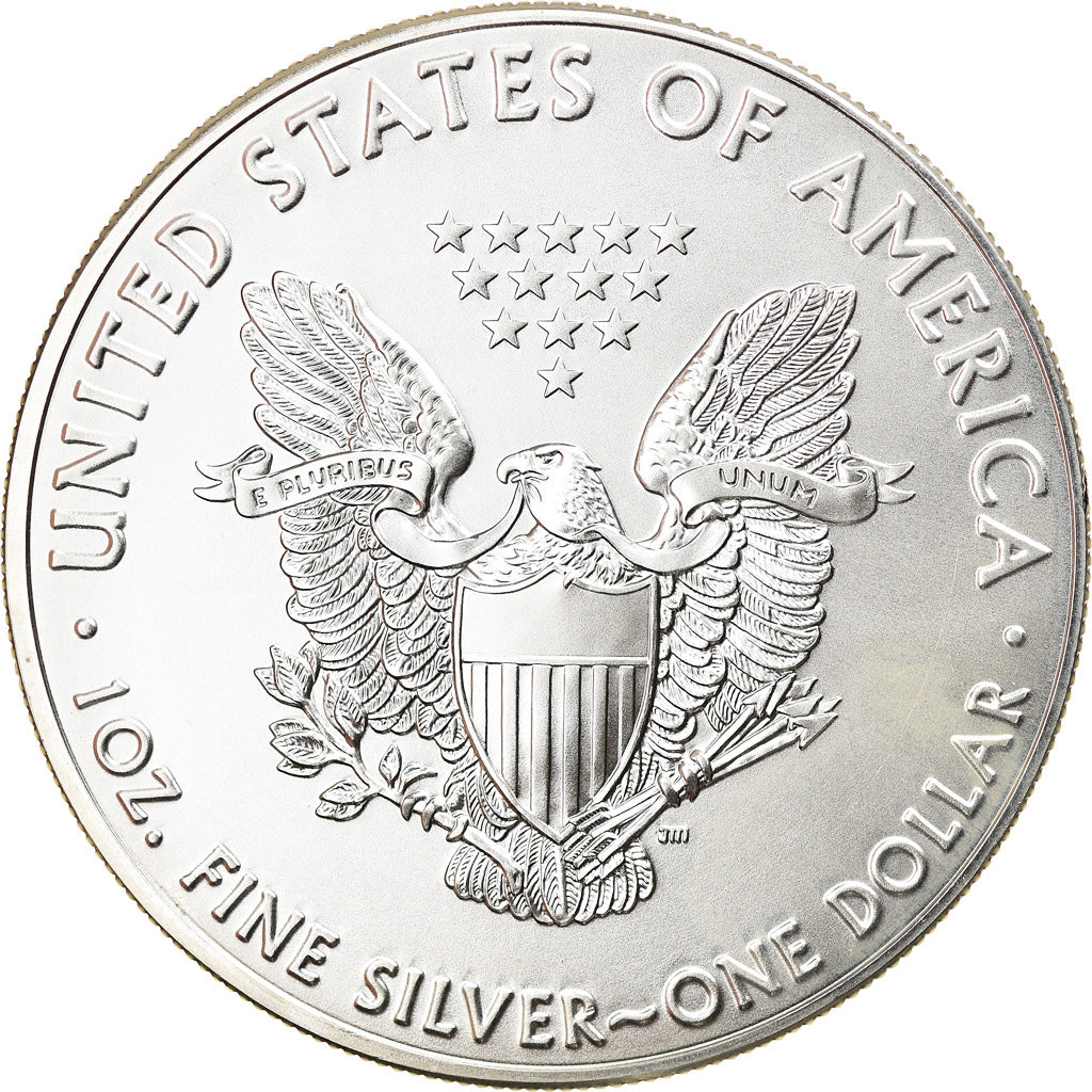 Coin, United States, Silver Eagle, 1 Dollar, 2017, 1 Oz, MS(65-70), Silver