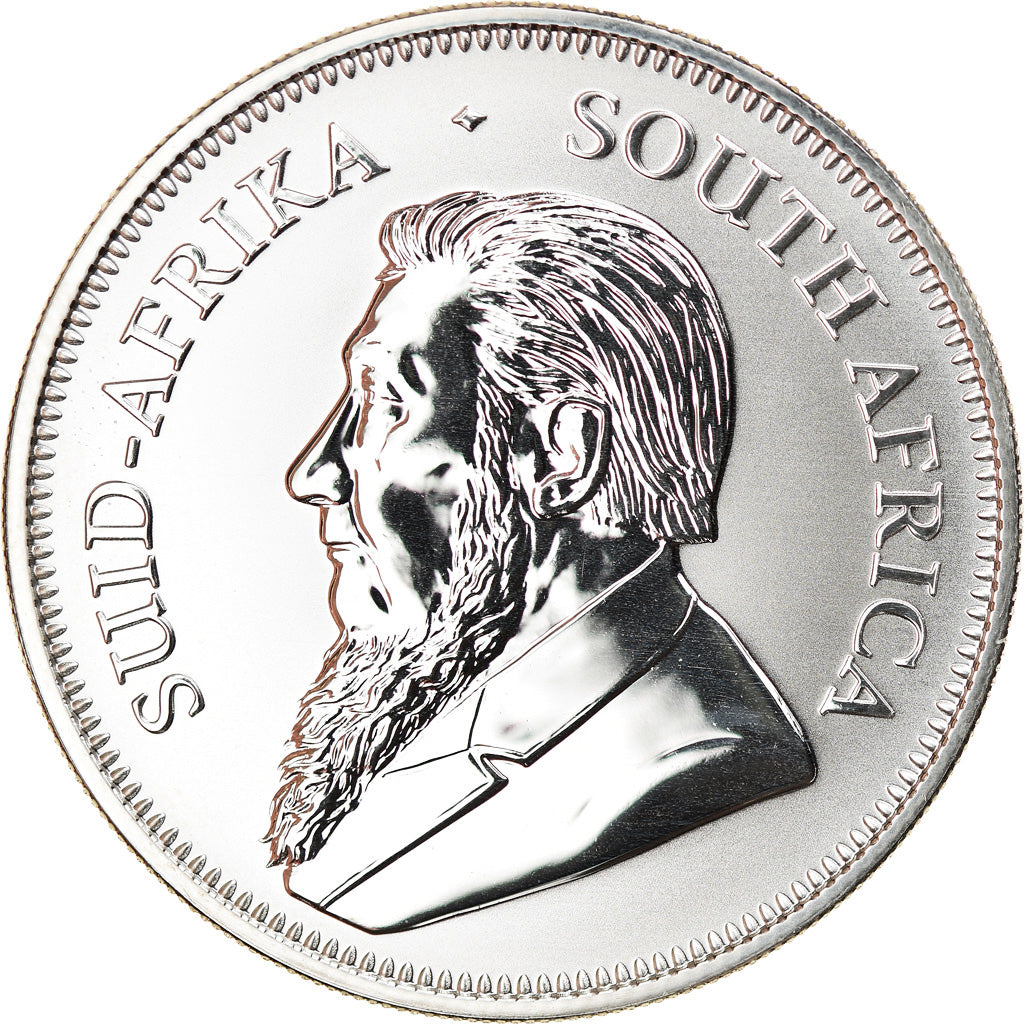 Coin, South Africa, 50th Anniversary, Krugerrand, 2017, MS(65-70), Silver