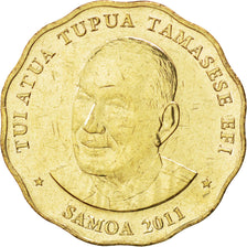 Münze, Samoa, 2 Tala, 2011, UNZ, Aluminum-Bronze, KM:178