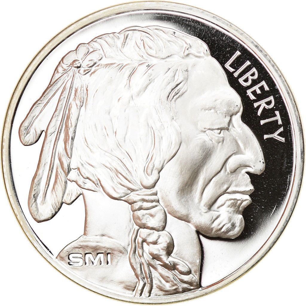 Monnaie, États-Unis, Buffalo, 1 Troy Ounce, Sunshine Mint, Paranumismatique