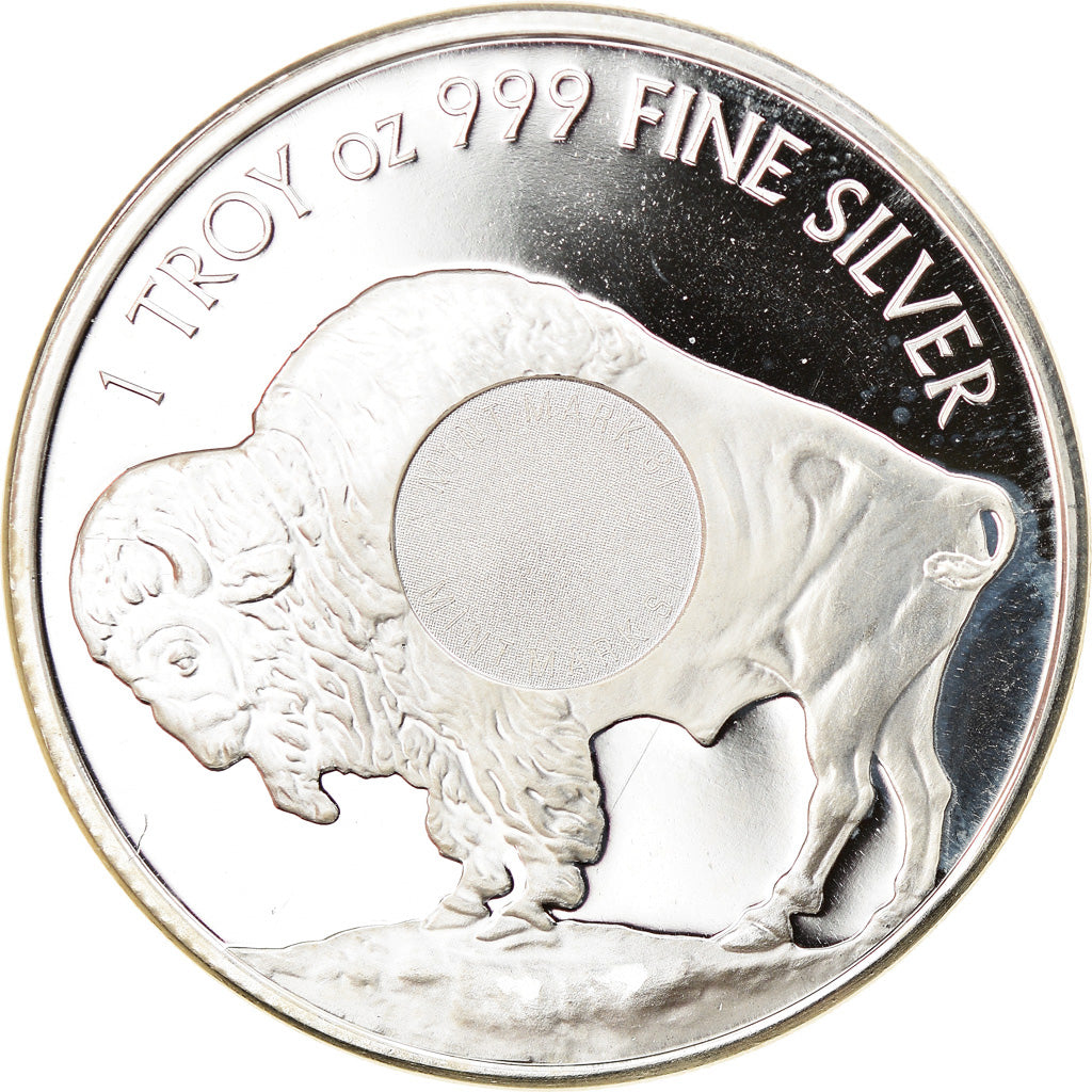 Monnaie, États-Unis, Buffalo, 1 Troy Ounce, Sunshine Mint, Paranumismatique