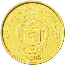 SEYCHELLES, Cent, 2004, British Royal Mint, KM #46.2, MS(63), Brass, 16.03, 1.42