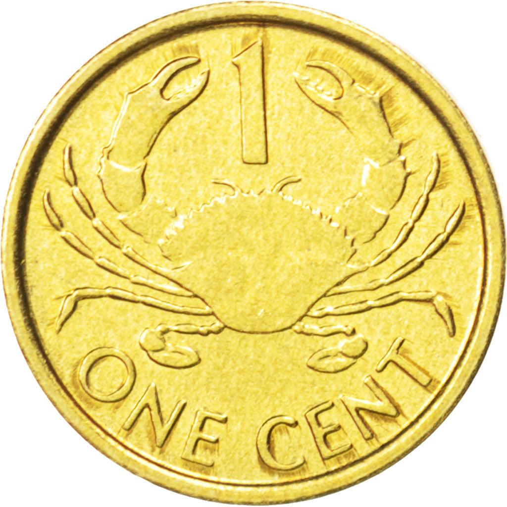 Moneda, Seychelles, Cent, 2004, SC, Latón, KM:46.2