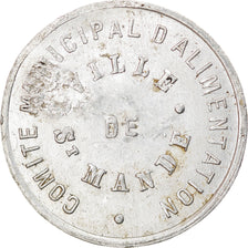 Moneta, Francia, Comité Municipal d'Alimentation, Saint-Mandé, 10 Centimes