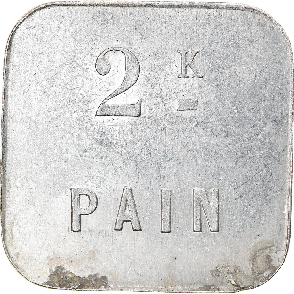 Moneta, Francja, Coopérative, Thaon-les-Vosges, 2 kg Pain, AU(50-53)