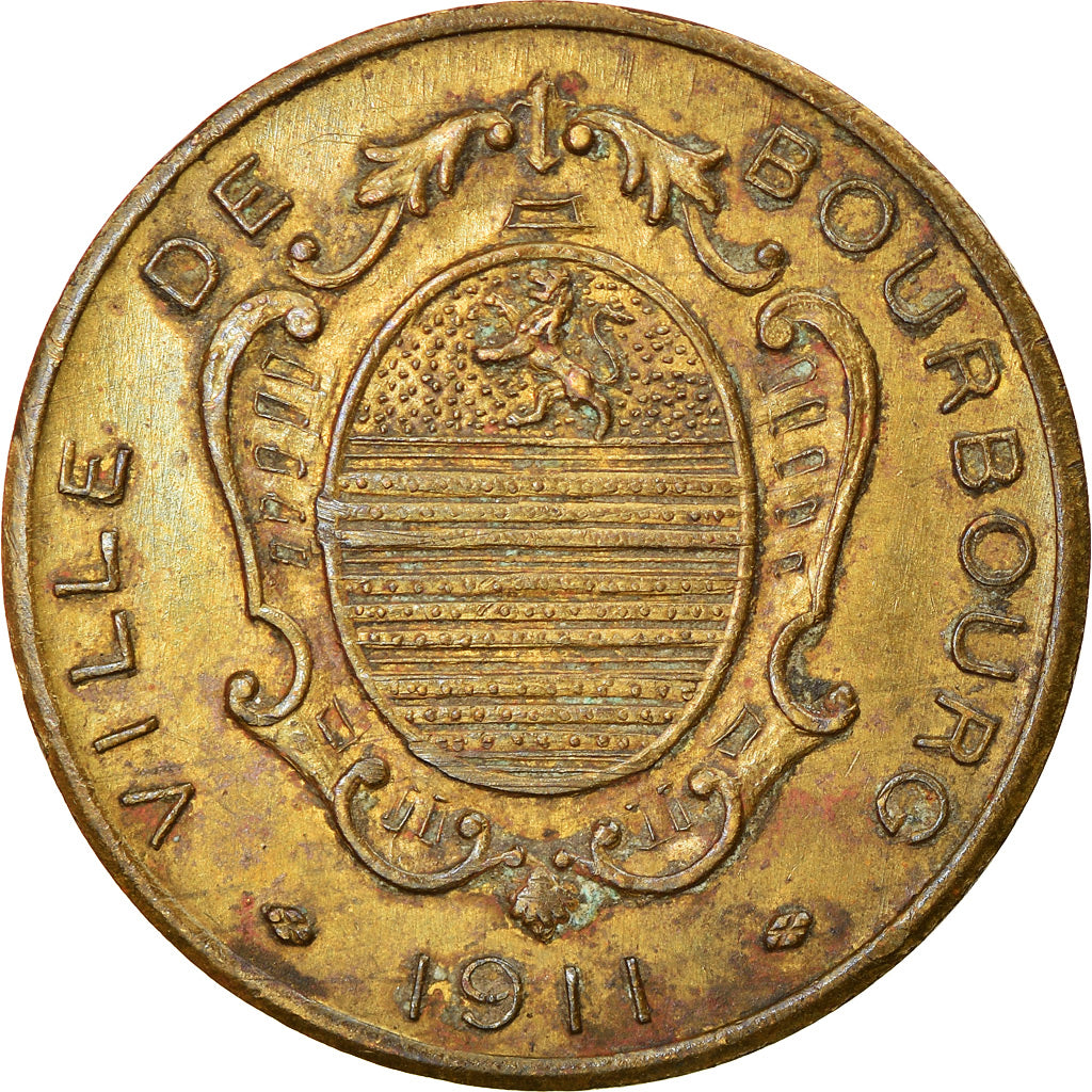 Francia, Token, Bourbourg, Distribution d’eau de source de Houlle, 1911, BB+