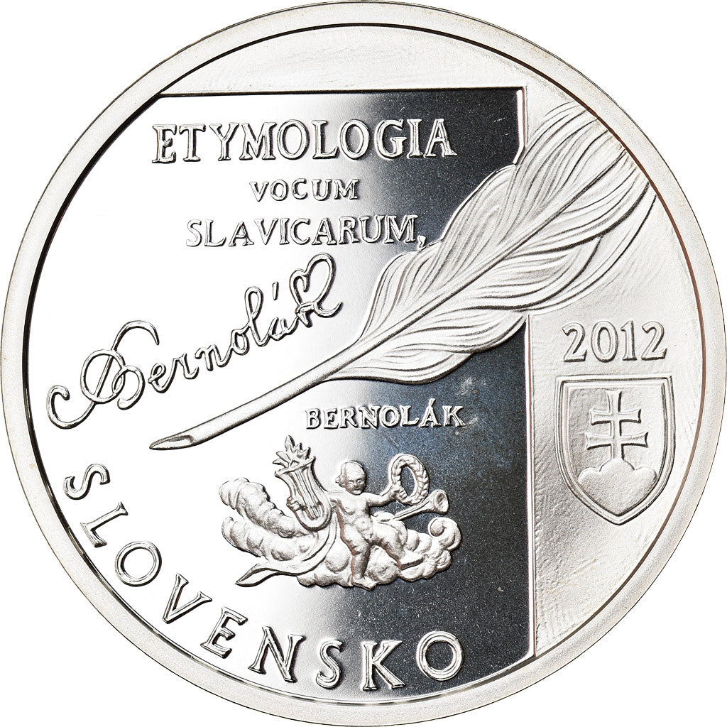 Slovakia, 10 Euro, Anton Bernolák, 2012, Proof, MS(65-70), Silver, KM:124