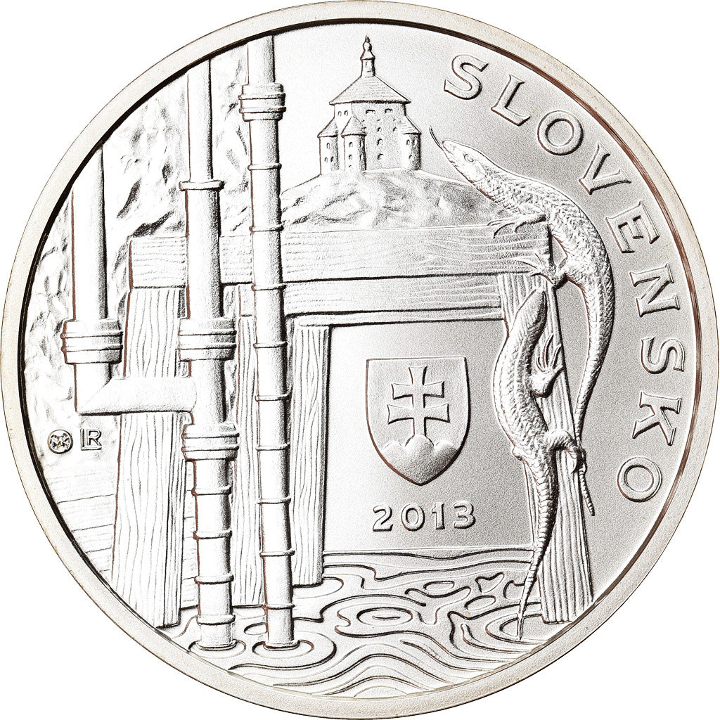 Slovacchia, 10 Euro, Jozef Karol Hell, 2013, FDC, Argento