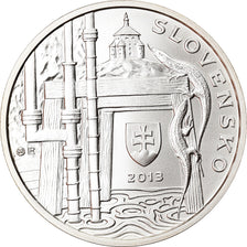 Slovacchia, 10 Euro, Jozef Karol Hell, 2013, FDC, Argento