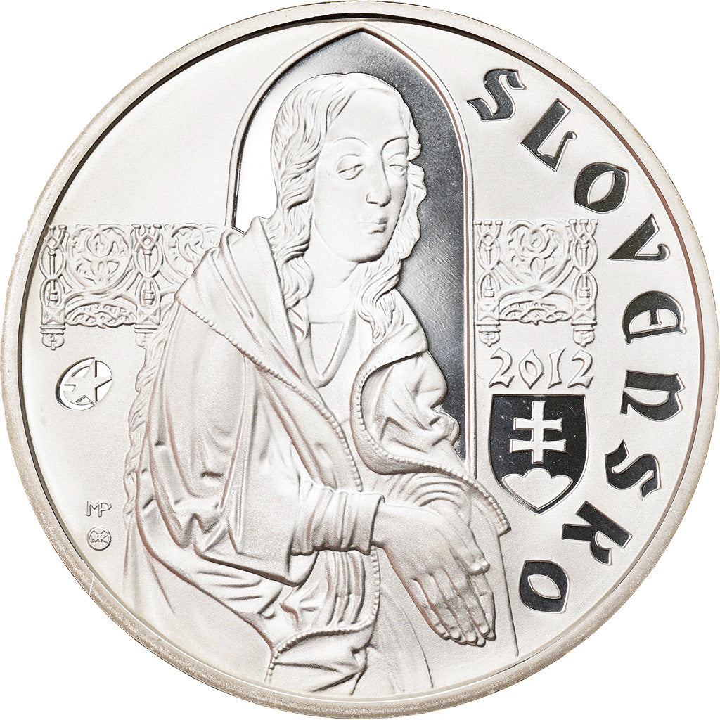 Slovacchia, 10 Euro, Master Pavol of Levoca, 2012, Kremnica, Proof, FDC