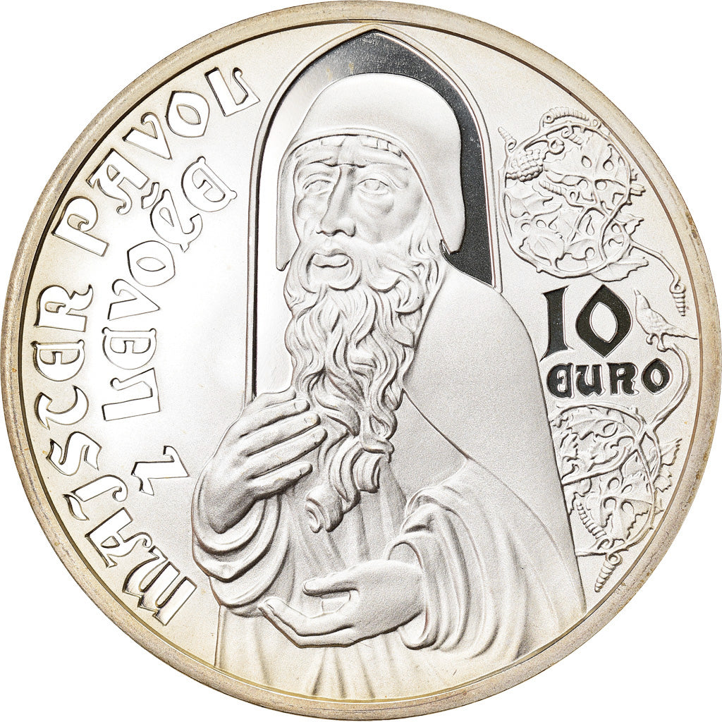 Slovacchia, 10 Euro, Master Pavol of Levoca, 2012, Kremnica, Proof, FDC