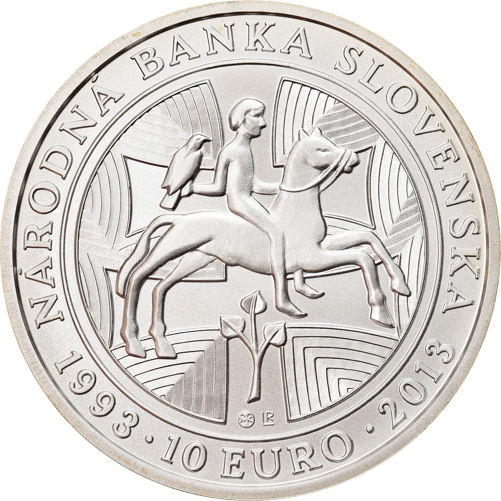 Slovakia, 10 Euro, Národná banka Slovenska, 2013, Kremnica, MS(65-70), Silver