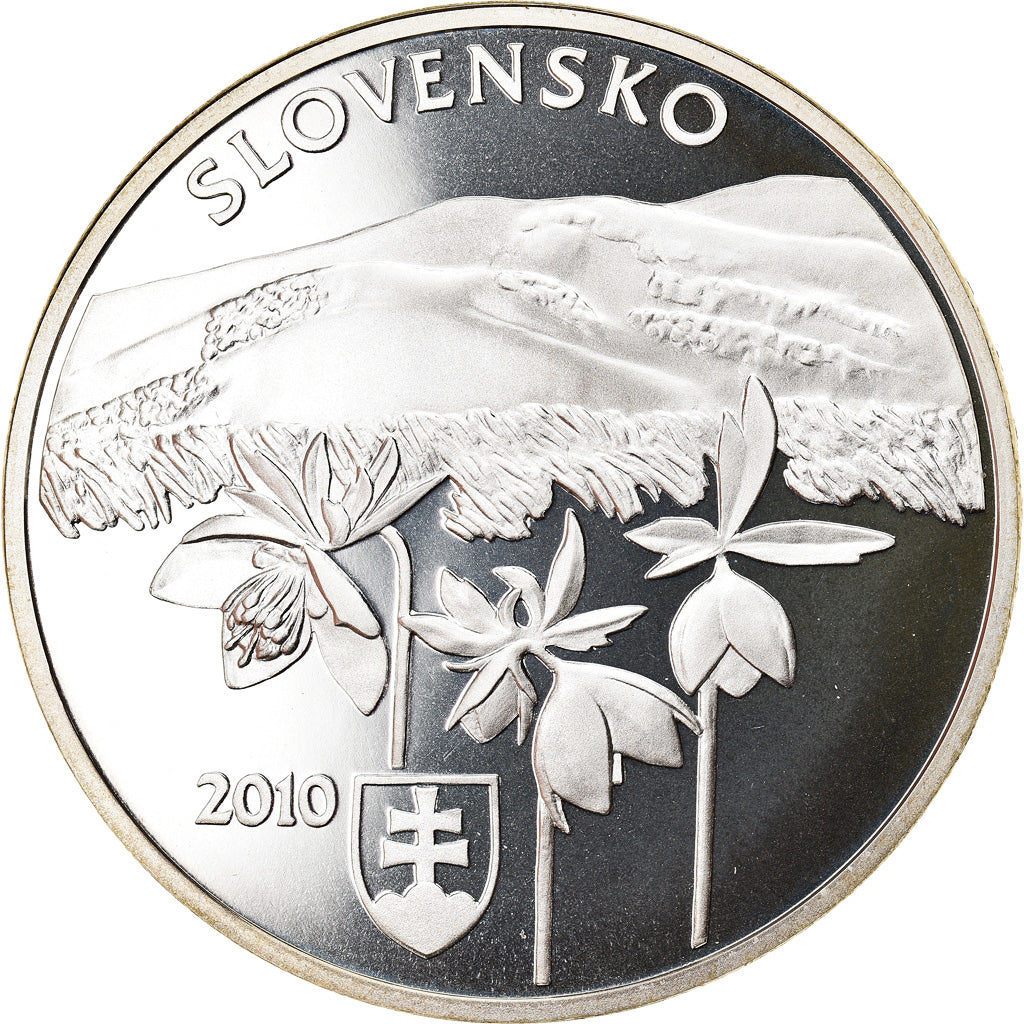 Slovaquie, 20 Euro, Poloniny, 2010, Kremnica, Proof, FDC, Argent, KM:112
