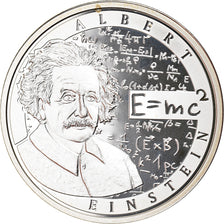 Belgien, 10 Euro, Albert Einstein, 2016, STGL, Silber