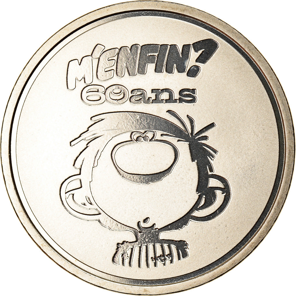 Belgium, 5 Euro, Gaston Lagaffe, 2017, MS(65-70), Copper-nickel