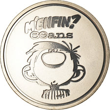 Belgium, 5 Euro, Gaston Lagaffe, 2017, MS(65-70), Copper-nickel