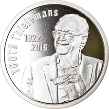 Belgio, 20 Euro, Toots Thielemans, 2017, FDC, Argento