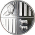 Moneta, Andorra, Andorra Eagle, Diner, 2011, 1 Oz, FDC, Argento, KM:268