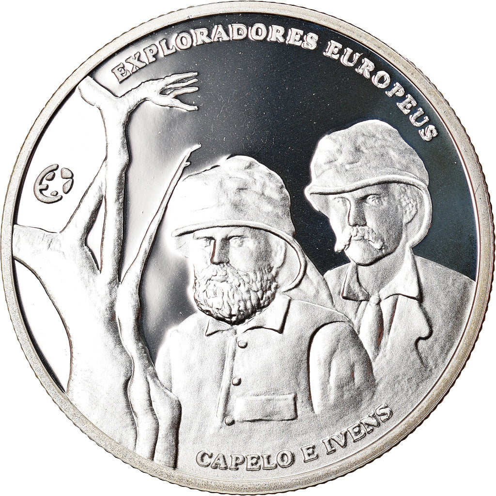 Portugal, 2-1/2 Euro, Capelo and Ivens, 2011, Lisbon, FDC, Plata, KM:806a