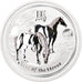 Monnaie, Australie, Année du Cheval, 1 Dollar, 2014, 1 Oz, FDC, Argent