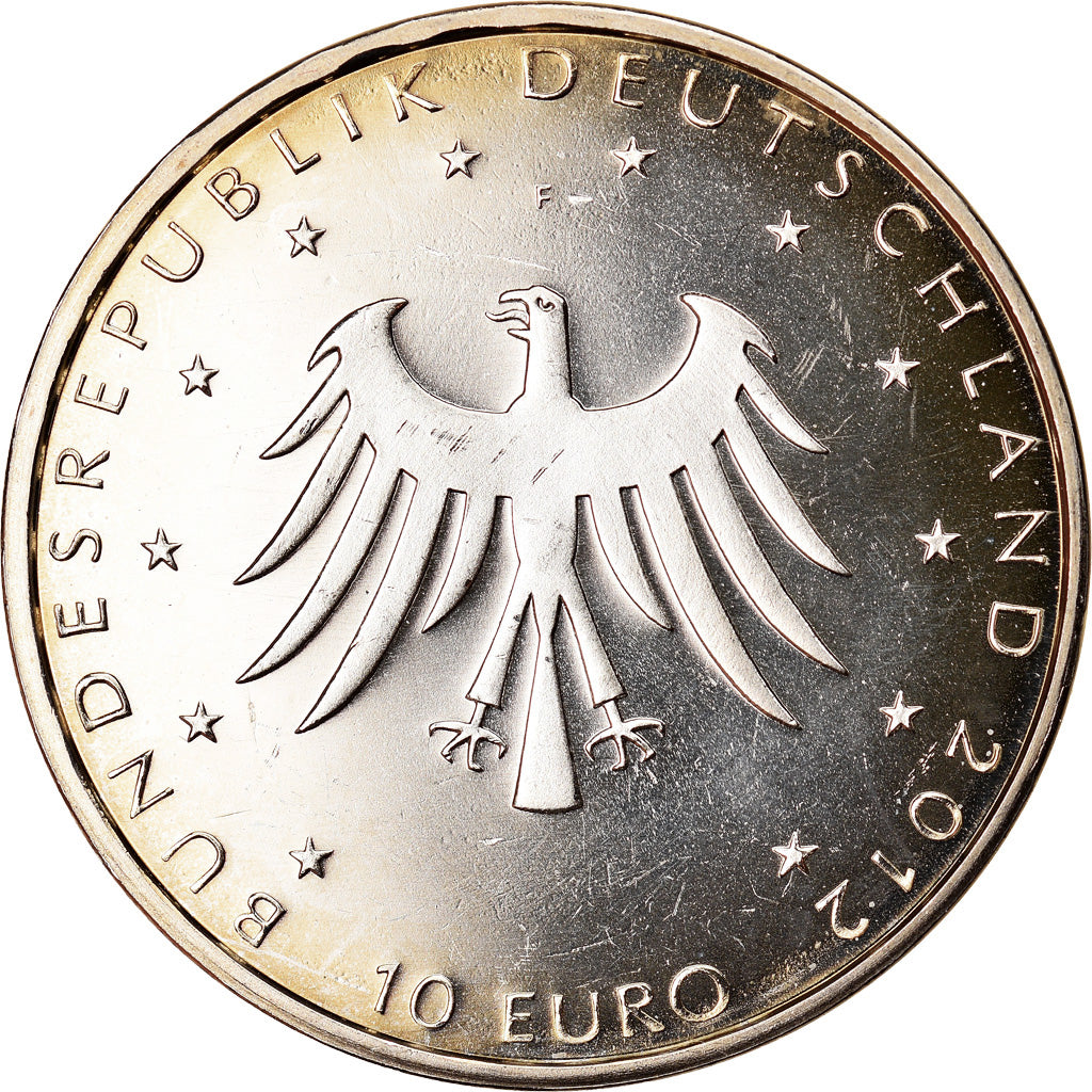 République fédérale allemande, 10 Euro, Grimm's Fairy Tales, 2012, Stuttgart