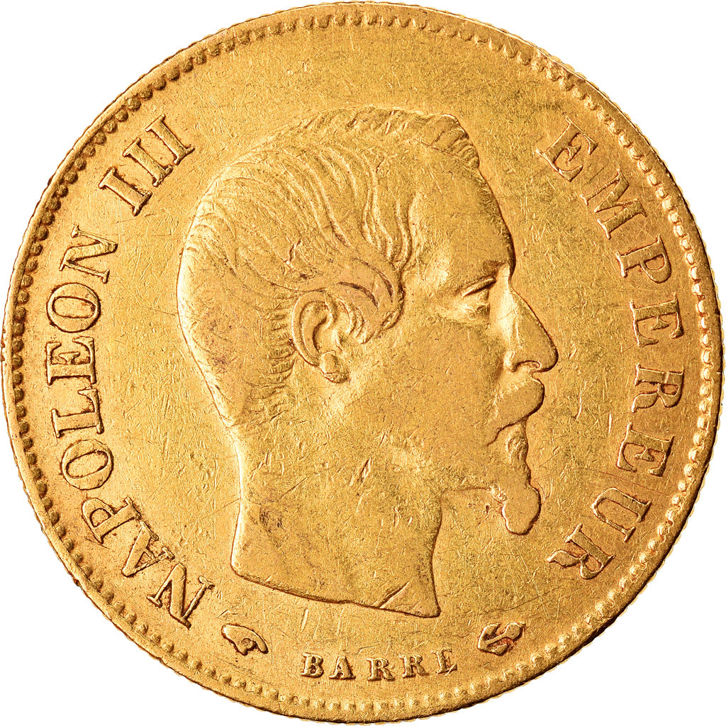 Monnaie, France, Napoleon III, 10 Francs, 1860, Paris, TB+, Or, Gadoury:1014
