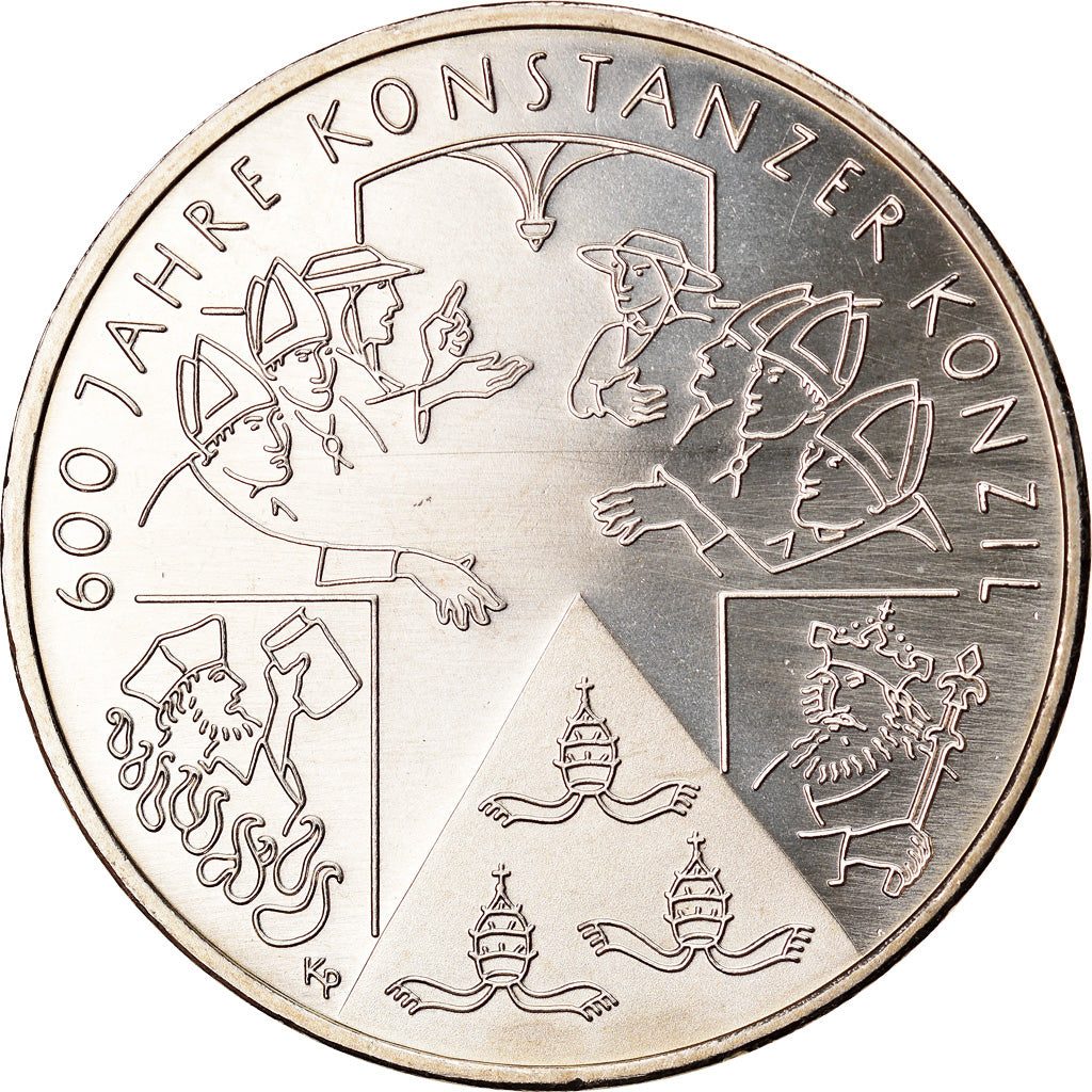 Bundesrepublik Deutschland, 10 Euro, 2014, Stuttgart, UNZ+, Cupro-nickel
