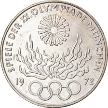 Coin, GERMANY - FEDERAL REPUBLIC, 10 Mark, 1972, Munich, AU(55-58), Silver