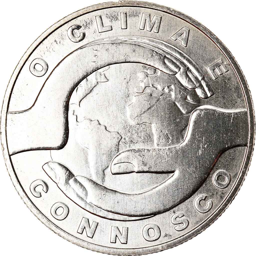 Portugal, 2-1/2 Euro, Climate change, 2015, UNZ+, Copper-nickel