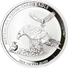 Moeda, Austrália, Australian Wedge-Tailed Eagle, 1 Dollar, 2018, 1 Oz