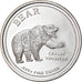 Monnaie, États-Unis, Bull - Bear, Onza, Troy Ounce of Silver, FDC, Argent