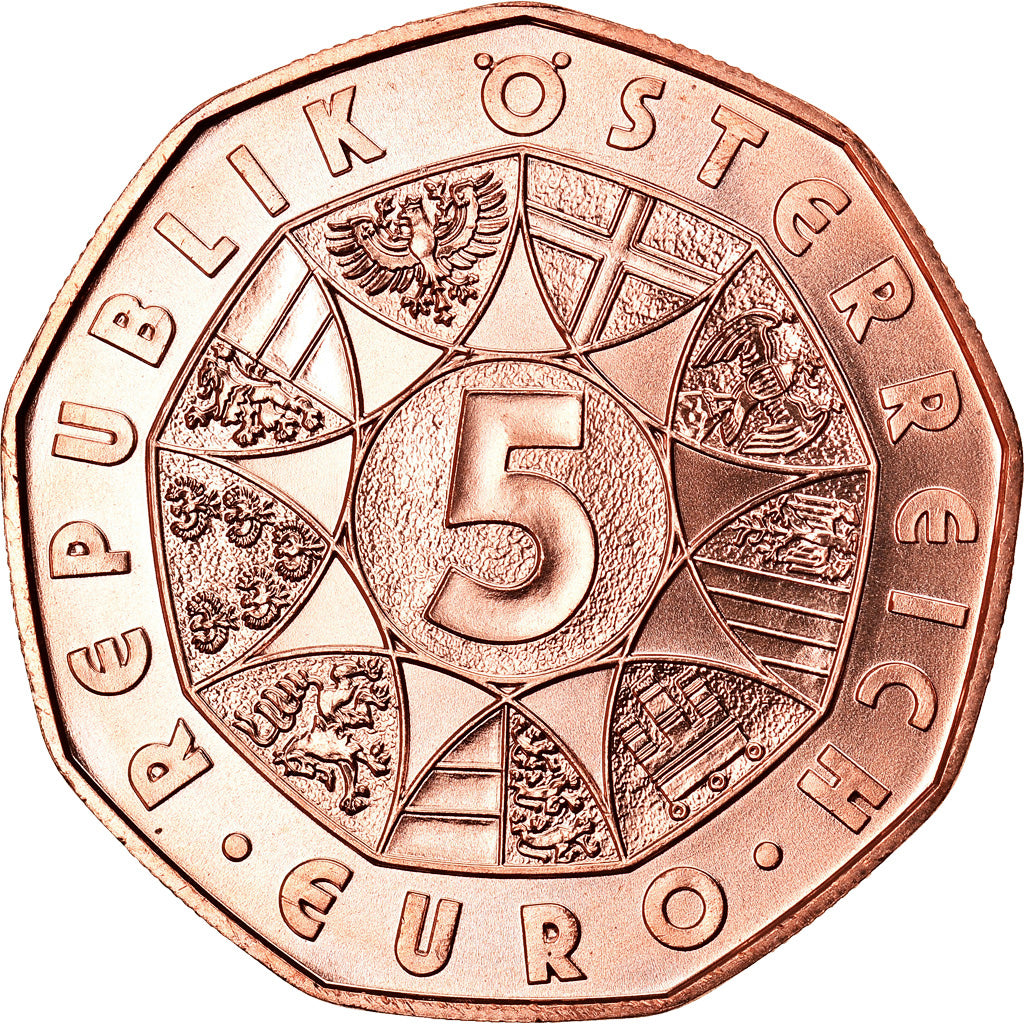 Áustria, 5 Euro, Easter coin 2018, 2018, MS(65-70), Cobre