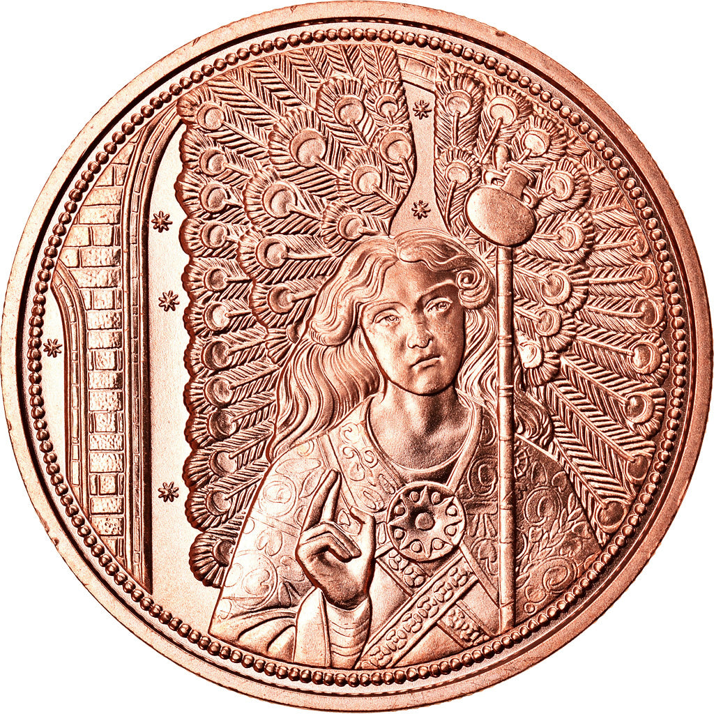 Austria, 10 Euro, Raphael - The Healing Angel, 2018, FDC, Rame