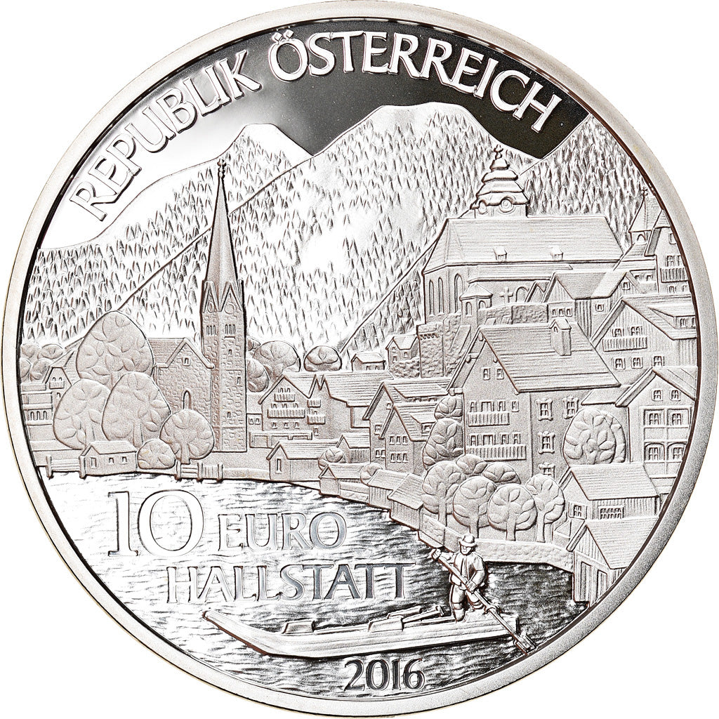 Austria, 10 Euro, Oberösterreich, 2016, MS(65-70), Silver