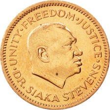SIERRA LEONE, 1/2 Cent, 1980, KM #31, MS(63), Bronze, 20.2, 2.87