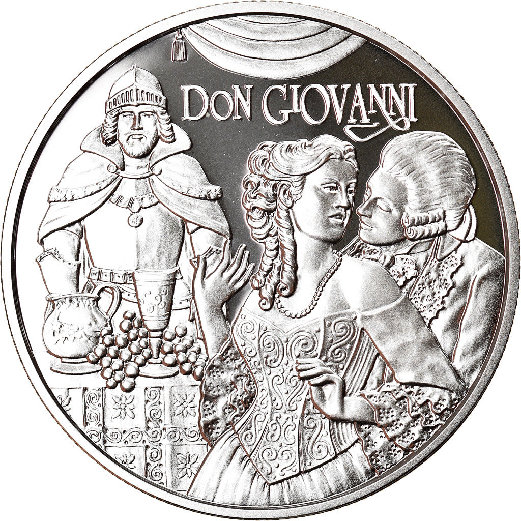 Austria, 20 Euro, Mozart - Genius, 2016, Proof, FDC, Argento