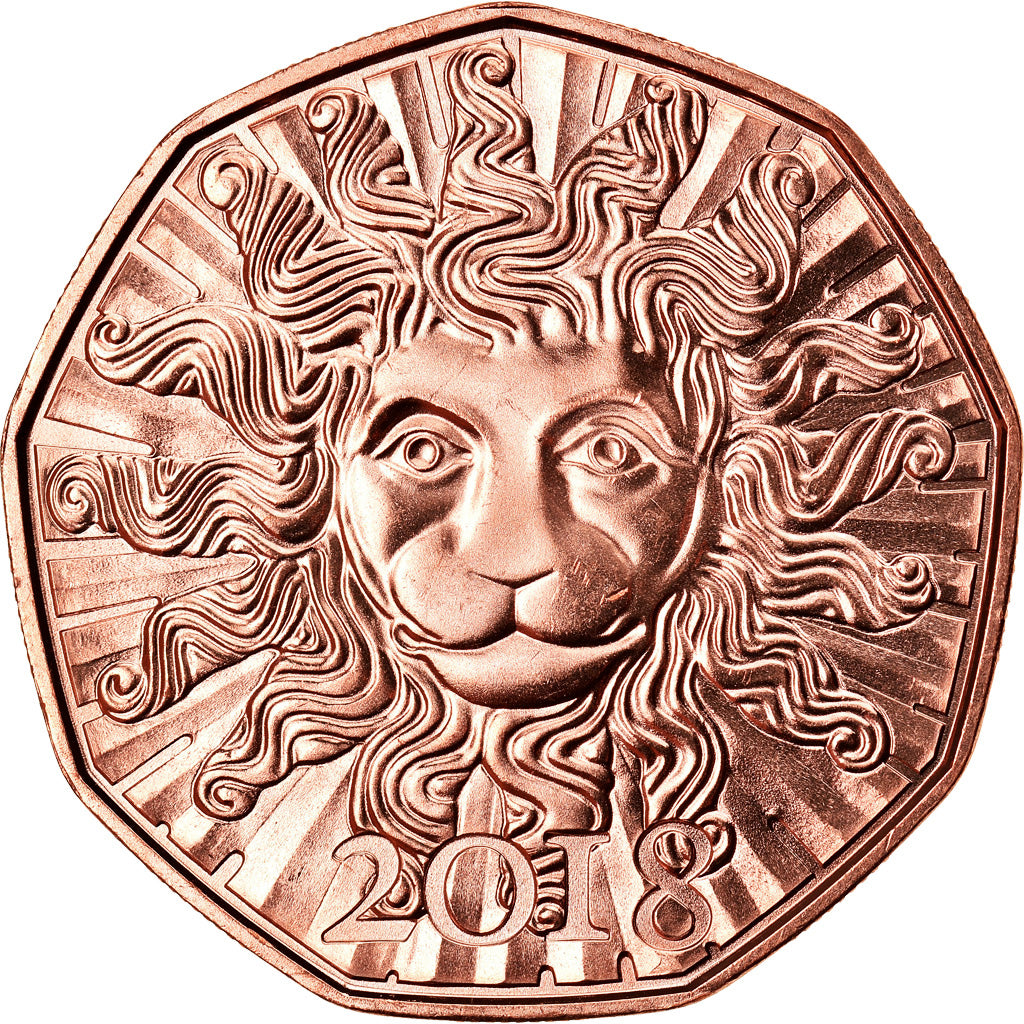 Austria, 5 Euro, New Year Coin 2018, 2018, MS(65-70), Copper