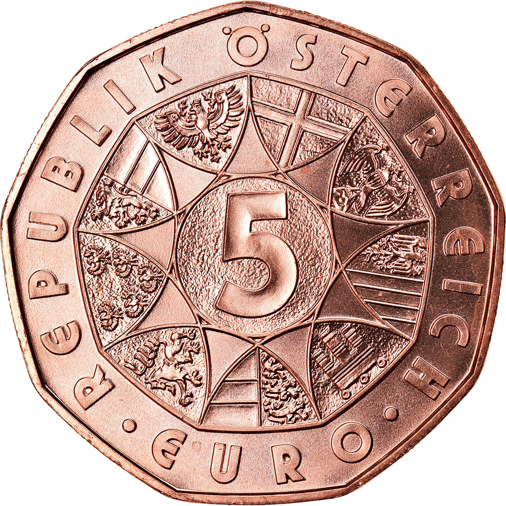Oostenrijk, 5 Euro, Easter Lamb, 2017, FDC, Koper