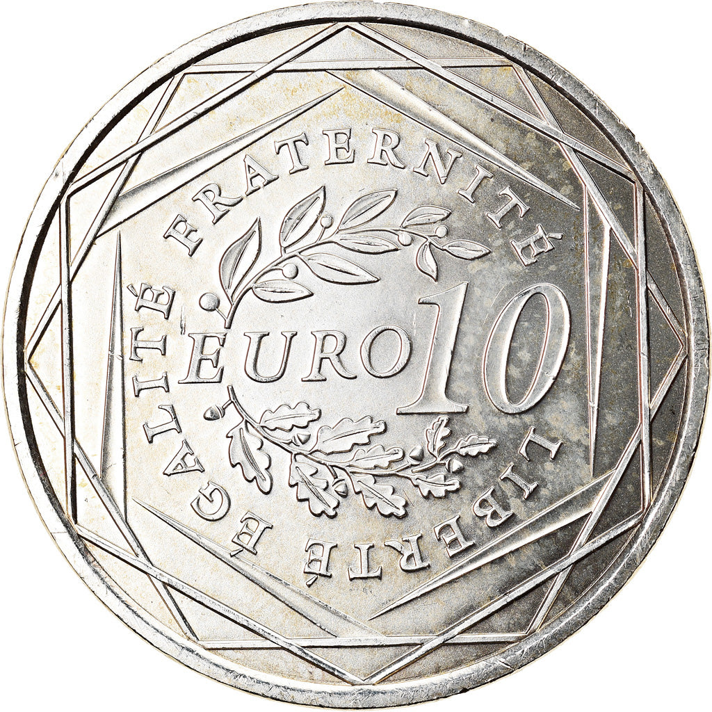 Frankreich, 10 Euro, Semeuse, 2009, VZ+, Silber, Gadoury:EU337, KM:1580