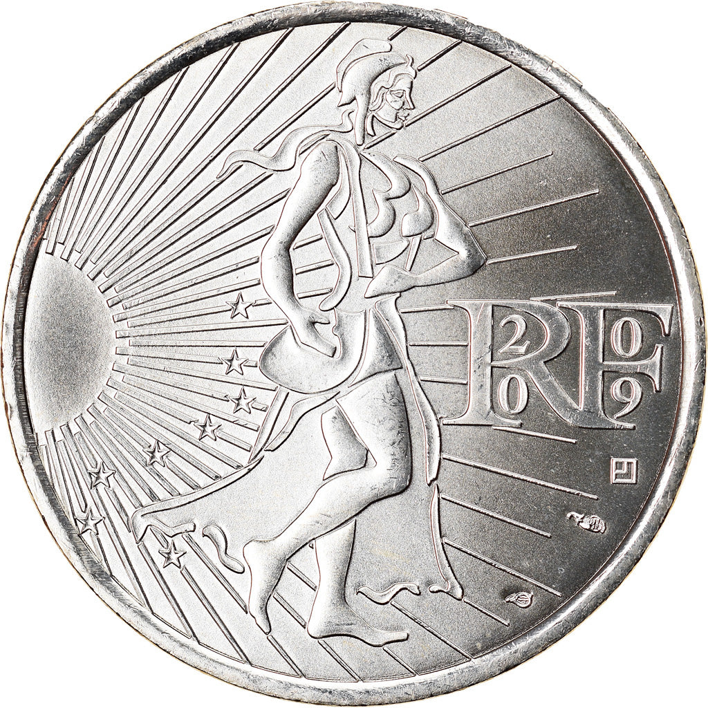 France, 10 Euro, Semeuse, 2009, FDC, Argent, Gadoury:EU337, KM:1580