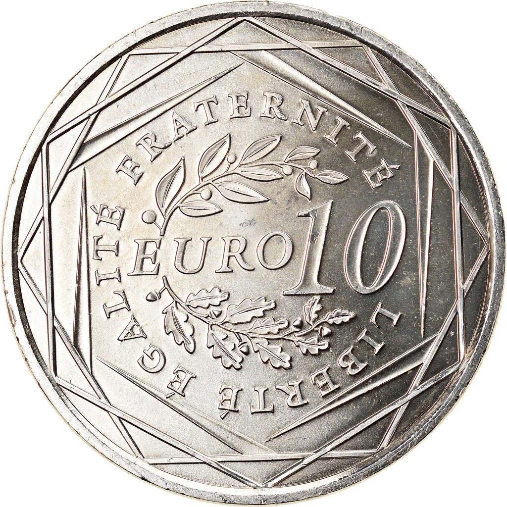 France, 10 Euro, Semeuse, 2009, FDC, Argent, Gadoury:EU337, KM:1580