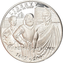 Coin, United States, Jamestown 400th Anniversary, Dollar, 2007, Philadelphia